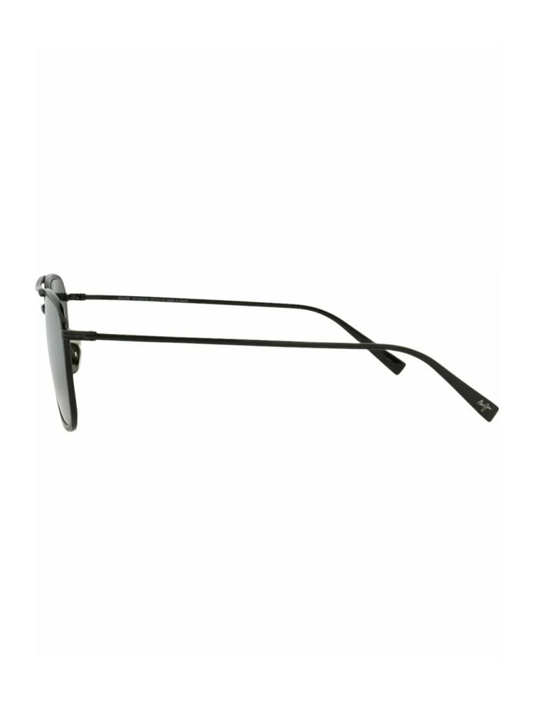 Maui Jim Aviator-Frame Titanium Nylon Sunglasses 3