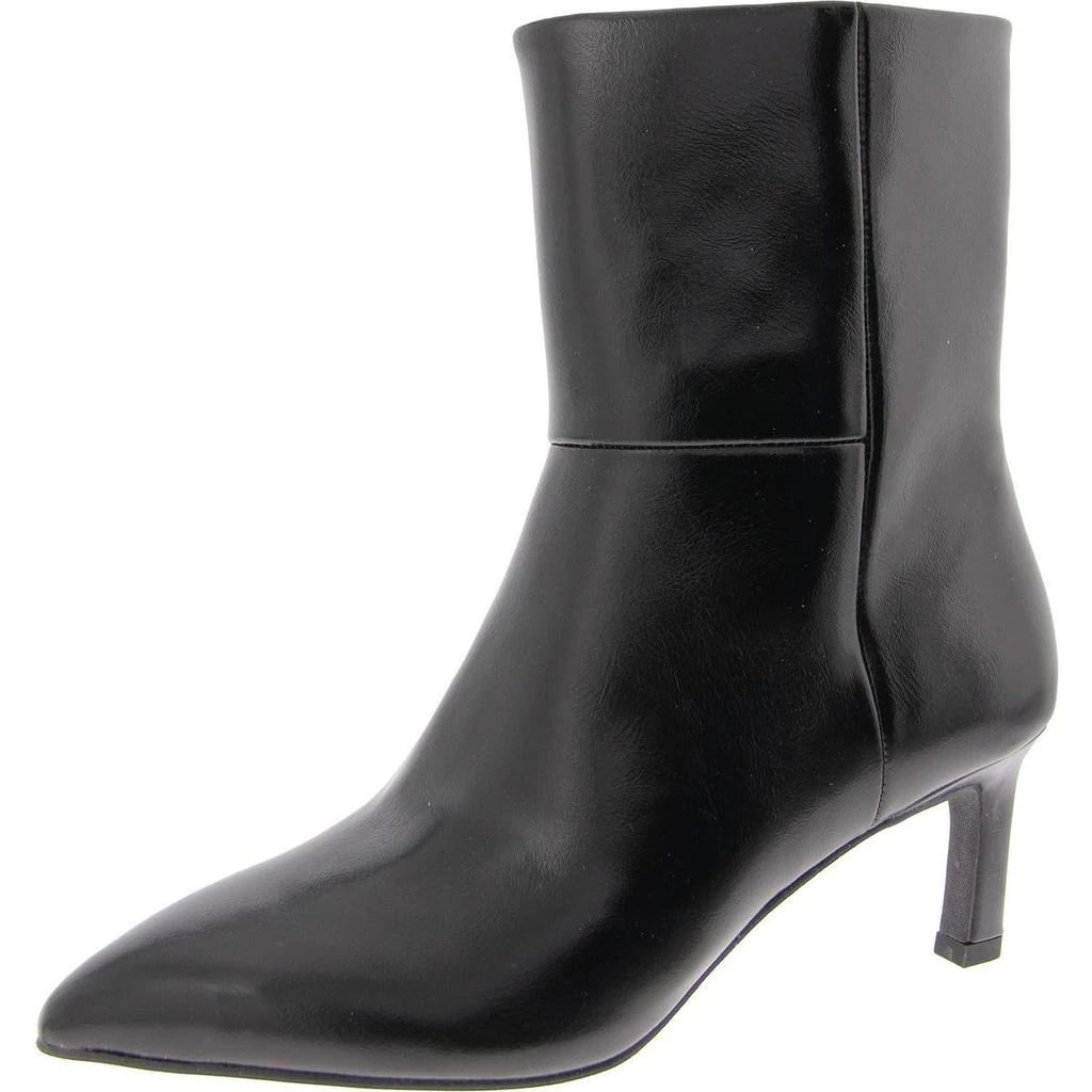 Dolce Vita Gradie Womens Faux Leather Kitten Heel Ankle Boots 4