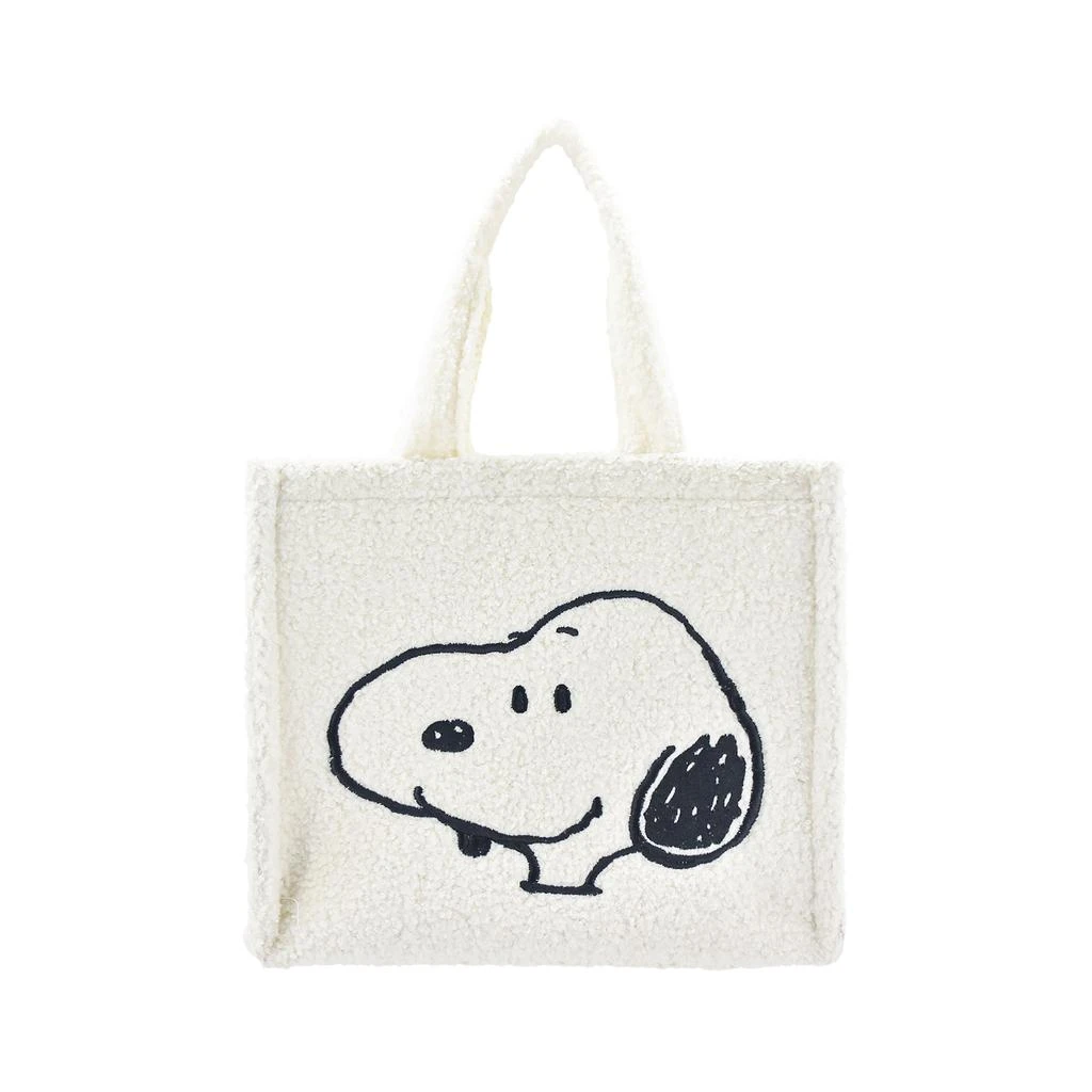 Peanuts Snoopy & Woodstock Sherpa Mini Tote 1