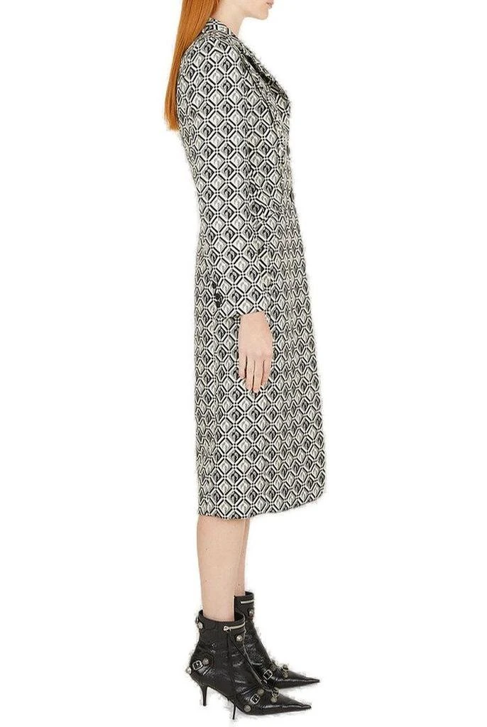 MARINE SERRE Marine Serre Moon Diamond Tailored Coat 3