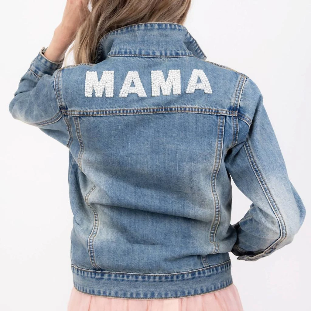 LeLaLo Lelalo - Denim Beaded Jacket