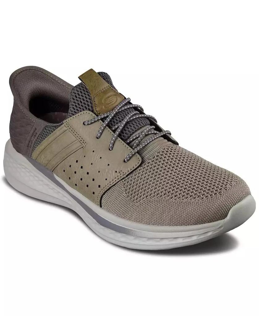 SKECHERS Men's Slip-Ins Relaxed Fit- Slade - Ocon Slip-On Memory Foam Casual Sneakers from Finish Line 1