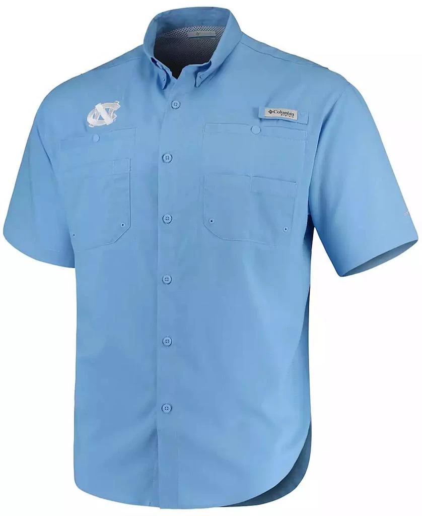 Columbia Men's Light Blue North Carolina Tar Heels Tamiami Shirt 1