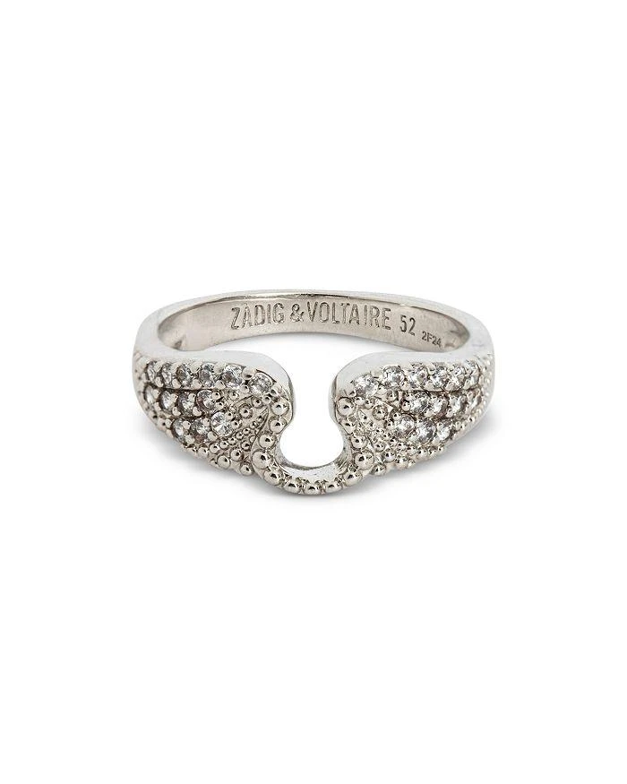 ZADIG & VOLTAIRE Rock Wings Diamante Ring 1
