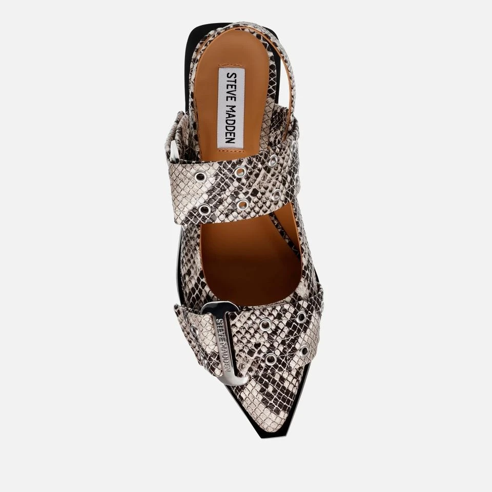 Steve Madden STEVE MADDEN WOMEN'S GRAND AVE FAUX LEATHER FLATS 3