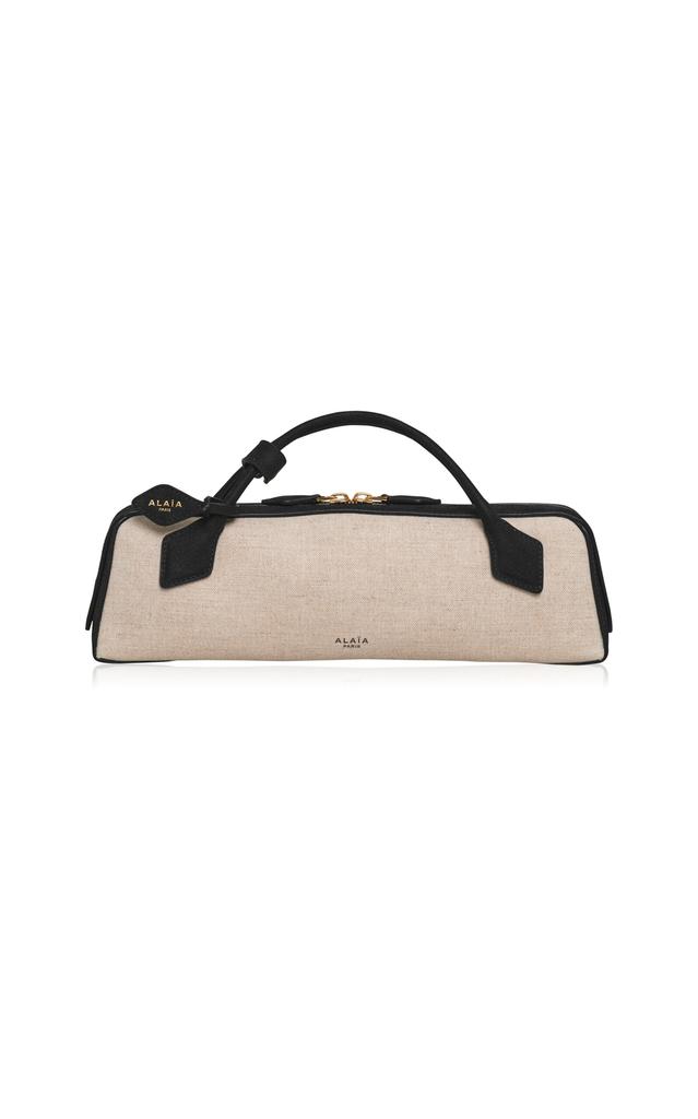 【ALAIA】 ☆送料関税込み☆ Khaima Small Leather Toteバッグ Khaima Small leather tote bag in neutrals - Alaia | Mytheresa