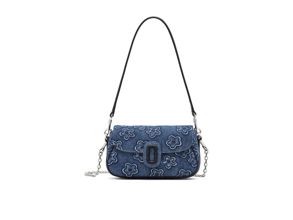 Marc Jacobs The Puffy Daisy Denim Clover Shoulder Bag