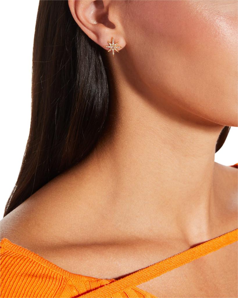 Graziela Gems Yellow Starburst Stud Earrings