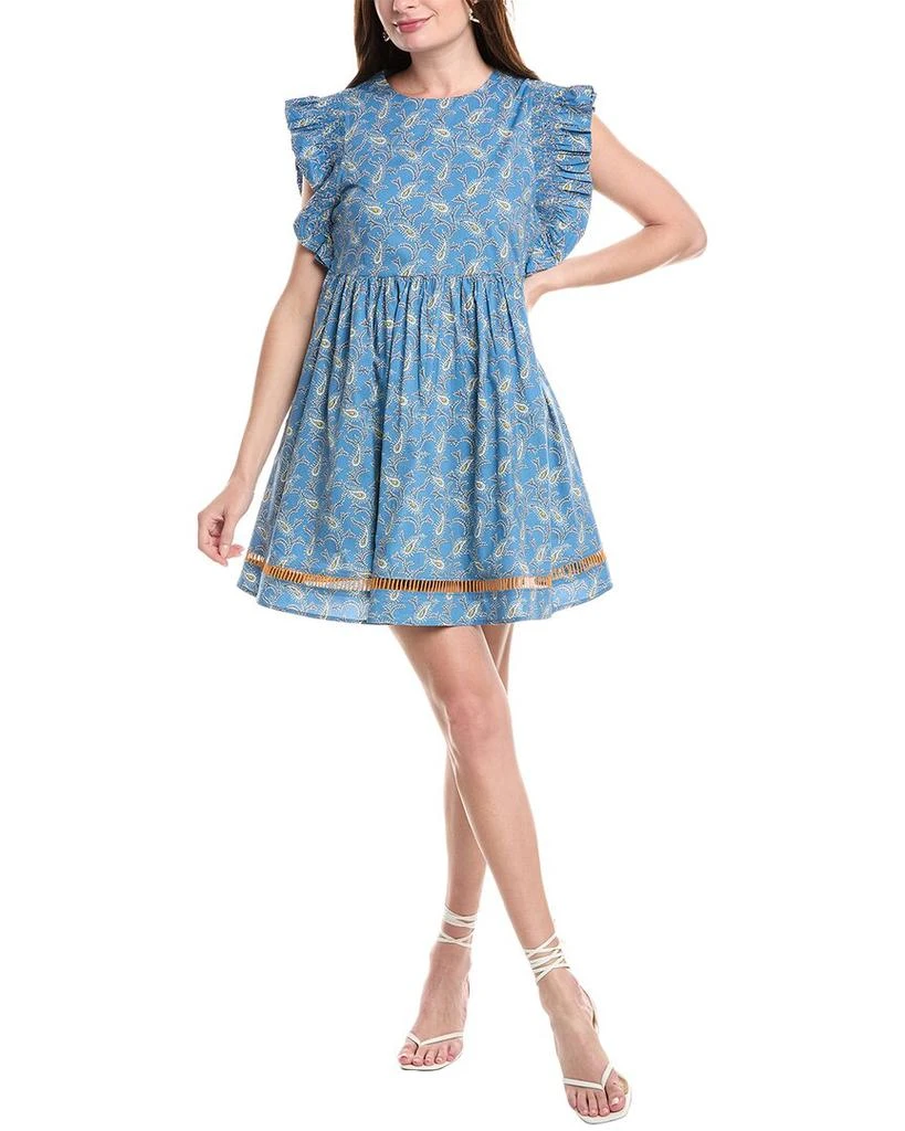 awaylee scarf detail mini dress Belina Scarf Mini Dress