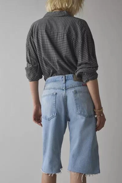 Urban Renewal ReMADE By UO Wrangler Slouch Denim Jort 3