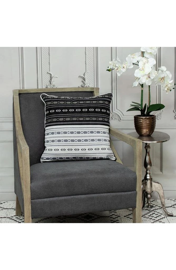 Parkland Max Transitional White Throw Pillow 4
