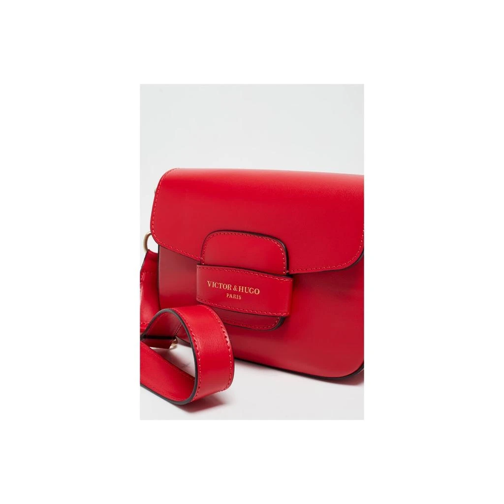 Victor & Hugo Sac A Bandouliere Eliane - Rouge - Femme 4