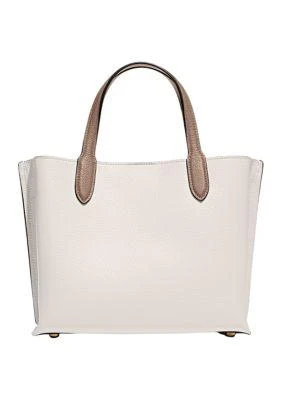 Coach Willow Tote 24 In Color Block 2