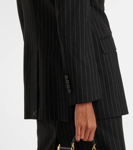 Dolce 
Gabbana Pinstripe virgin wool blazer 6