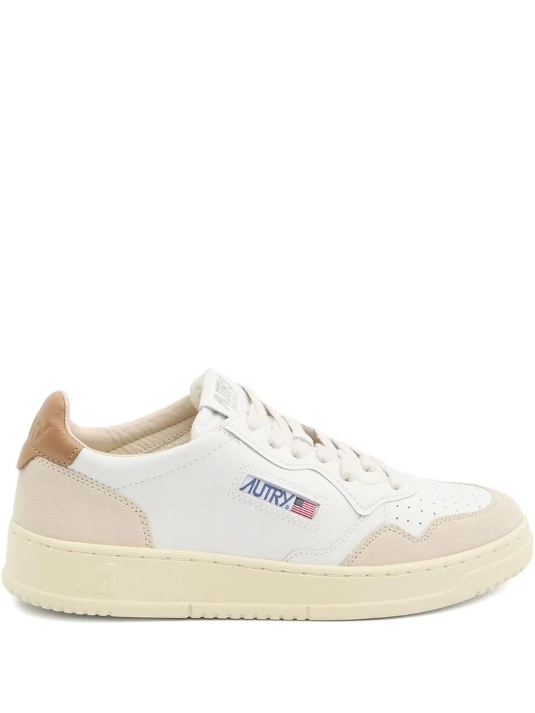 Autry White Leather Sneakers