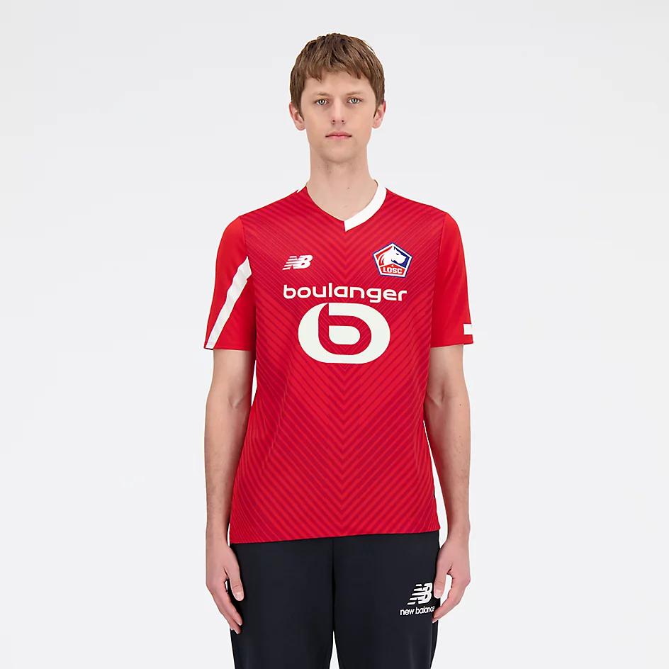New Balance Lille LOSC Home Short Sleeve Jersey