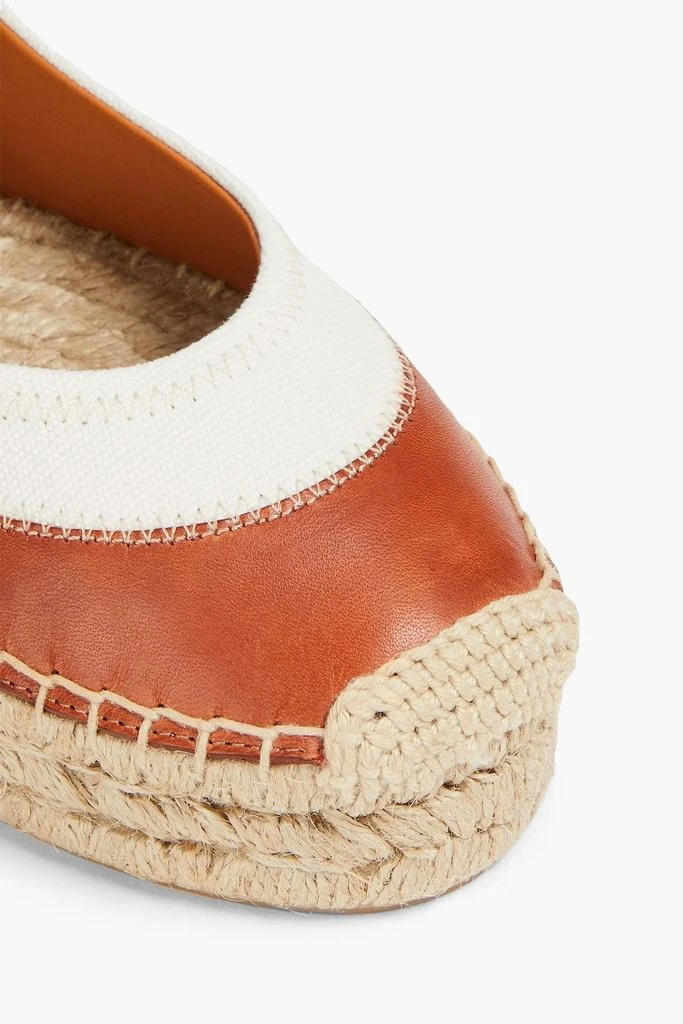 ZIMMERMANN Canvas and leather espadrilles 4