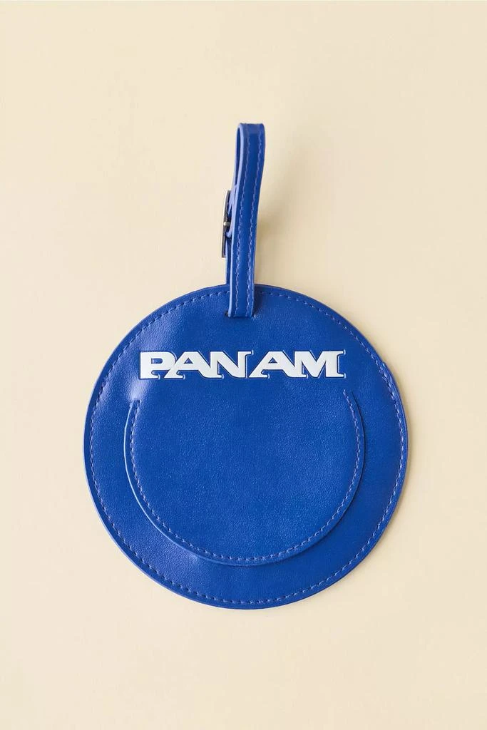 Urban Outfitters Pan Am Logo Faux Leather Luggage Tag 2