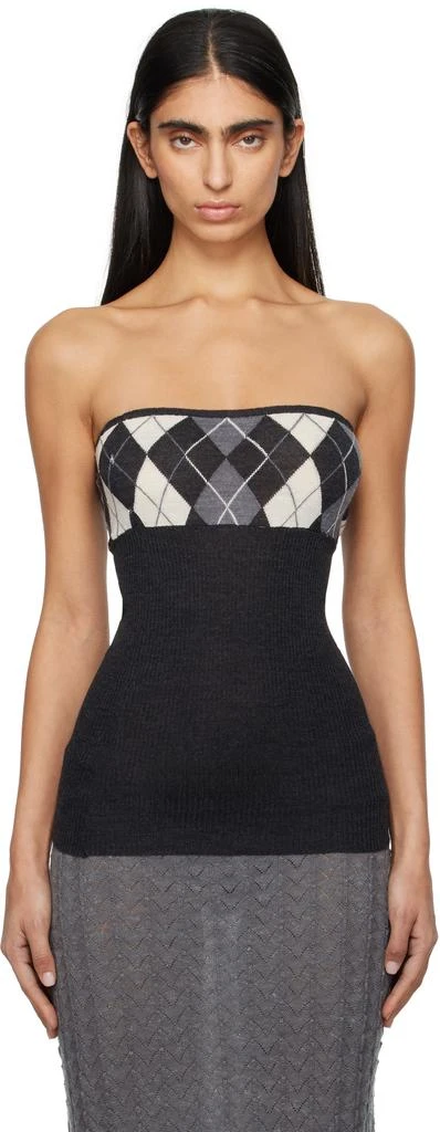 Paloma Wool Gray Pau Top 1