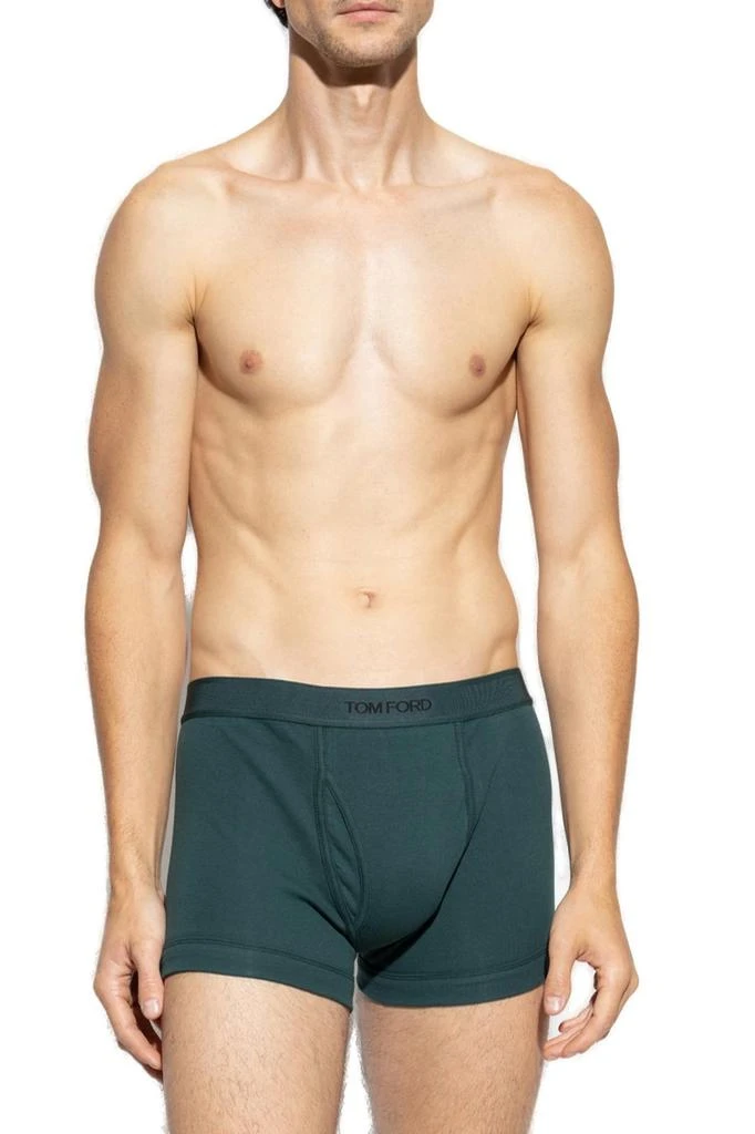 Tom Ford Tom Ford Logo Emboderied Boxer Briefs 2