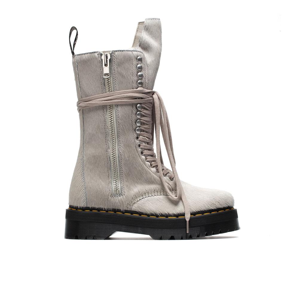 Rick Owens Quad Sole Pearl Boots