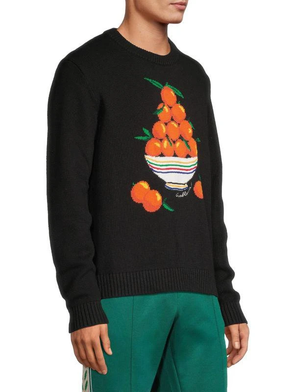 Casablanca Pyramide D'oranges Intarsia Sweater 3