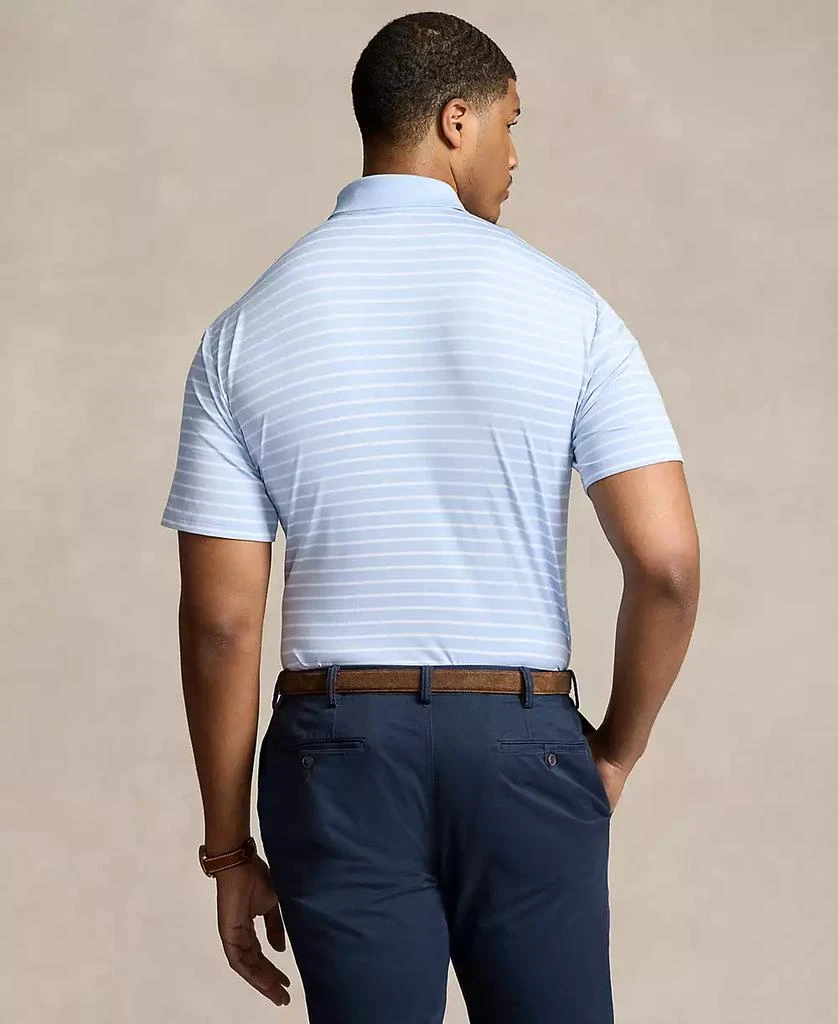Ralph Lauren Men's Big & Tall Airflow Stretch Striped Performance Polo Shirt 5