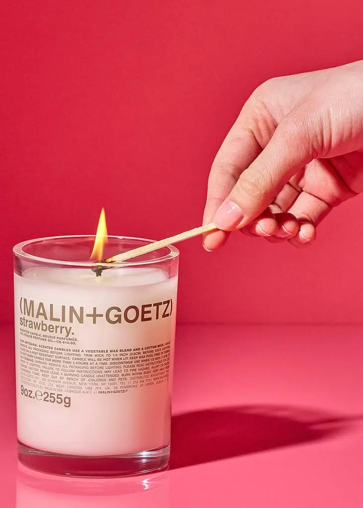 Malin + Goetz Strawberry Candle 3