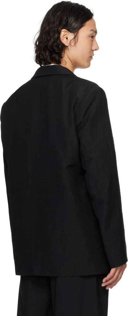 n.hoolywood Black Buttonless Blazer 3