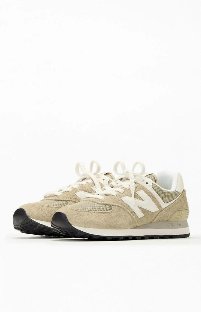 New Balance Gray 574 Sneakers