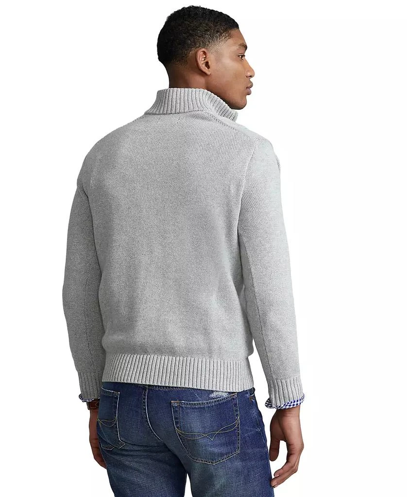Ralph Lauren Men
s Cotton Quarter-Zip Sweater 2