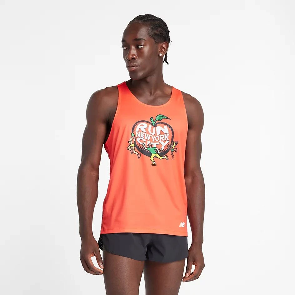 New Balance NYRR Boroughs Singlet 1