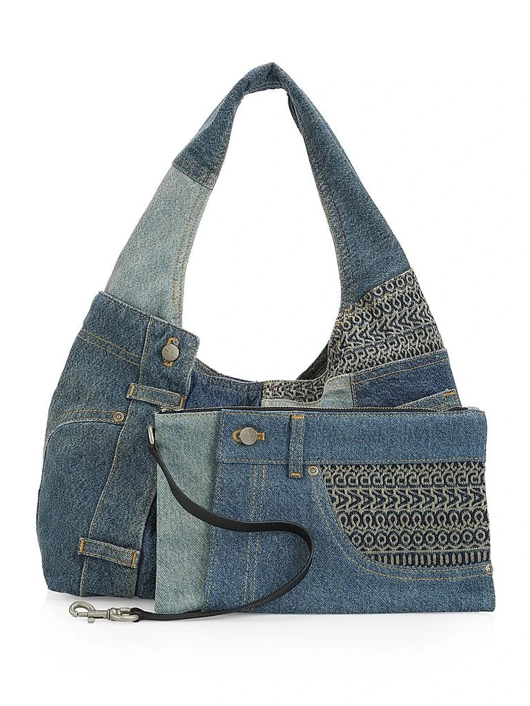 Marc Jacobs The Deconstructed Denim Sack Bag 4