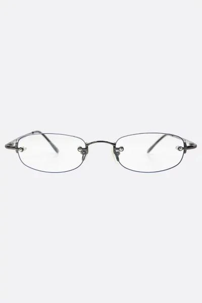 Giant Vintage Sunglasses Giant Vintage Pastor Rimless Clear Bayonetta Glasses 1