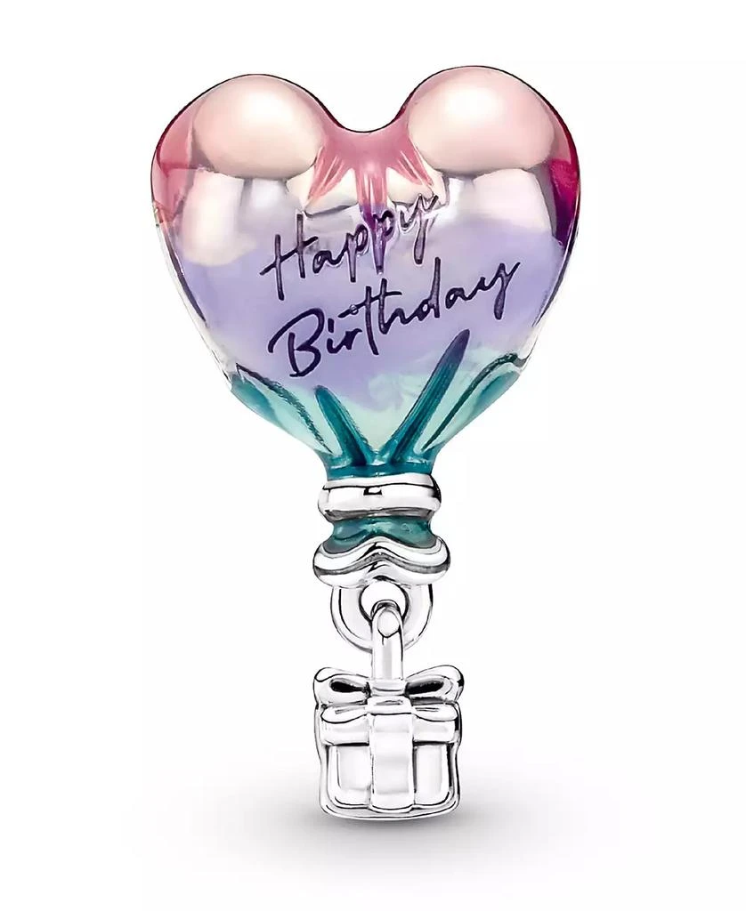 PANDORA Sterling Silver Happy Birthday Hot Air Balloon Charm 2