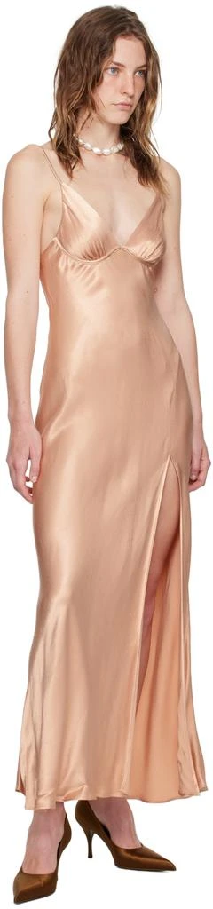 Bec & Bridge Pink Ren Split Maxi Dress 4