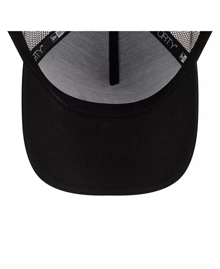 New Era Men's Black NASCAR Camo 9FORTY A-Frame Trucker Adjustable Hat 4