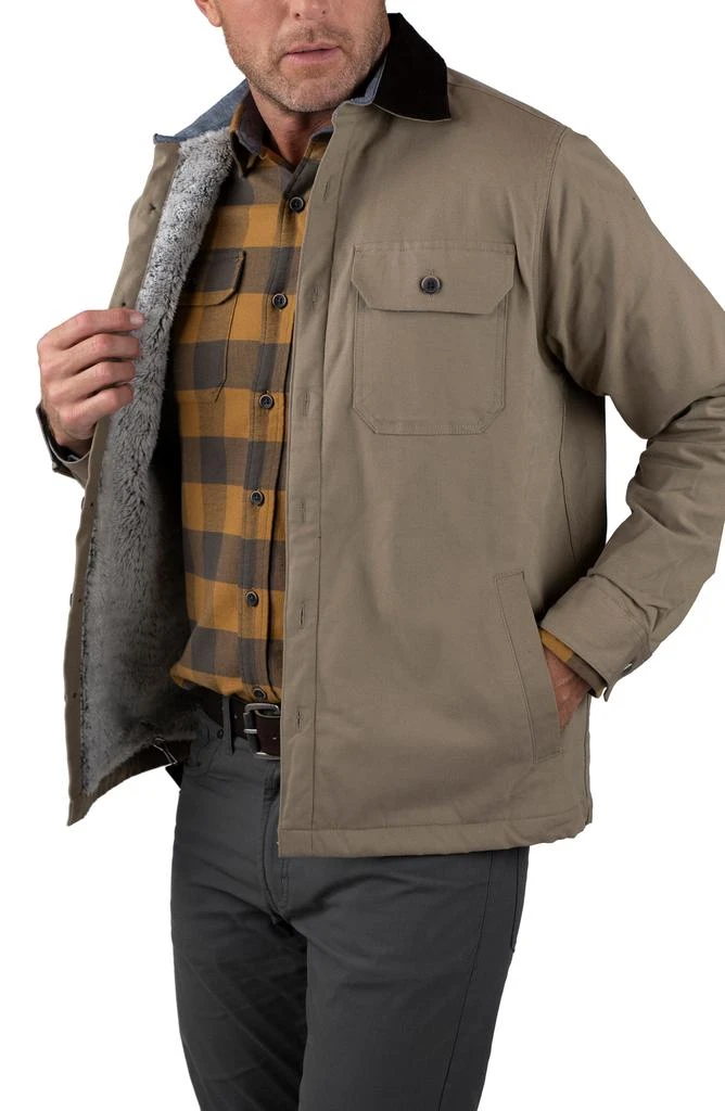 Tailor Vintage Fleece Lined Canvas Shirt 5