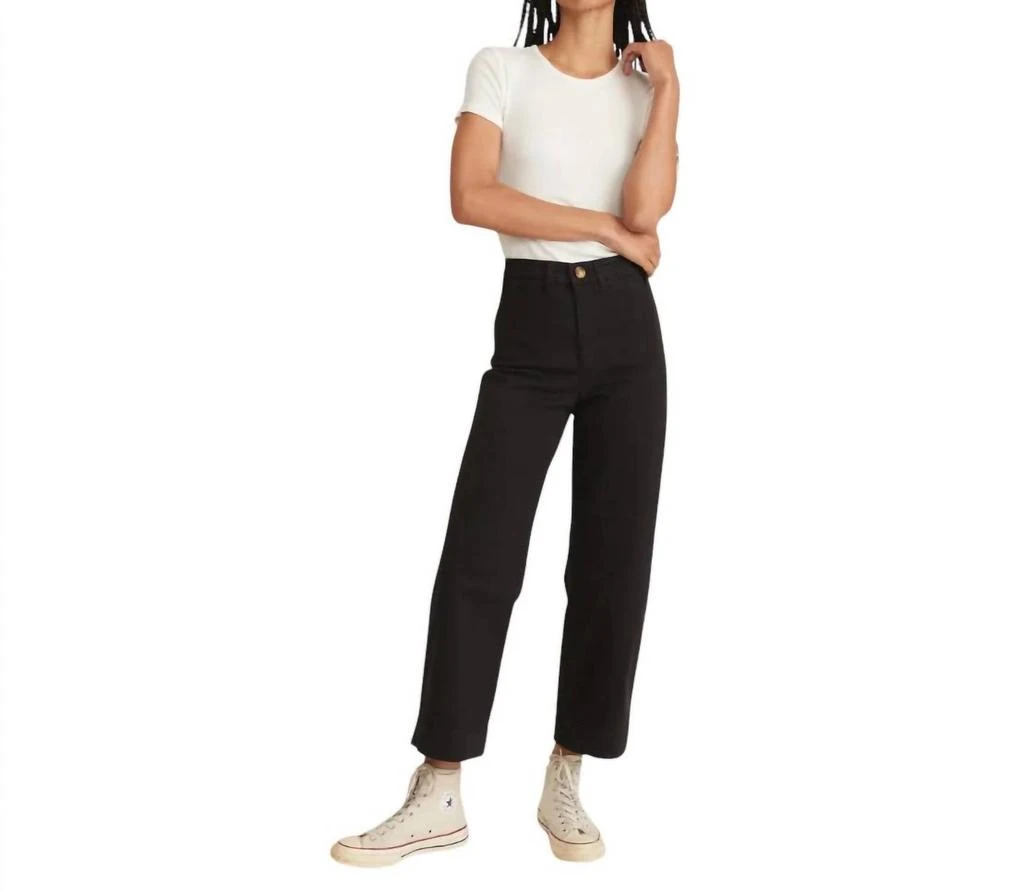 Marine Layer Marine Layer - Bridget Wide Leg Crop Pants