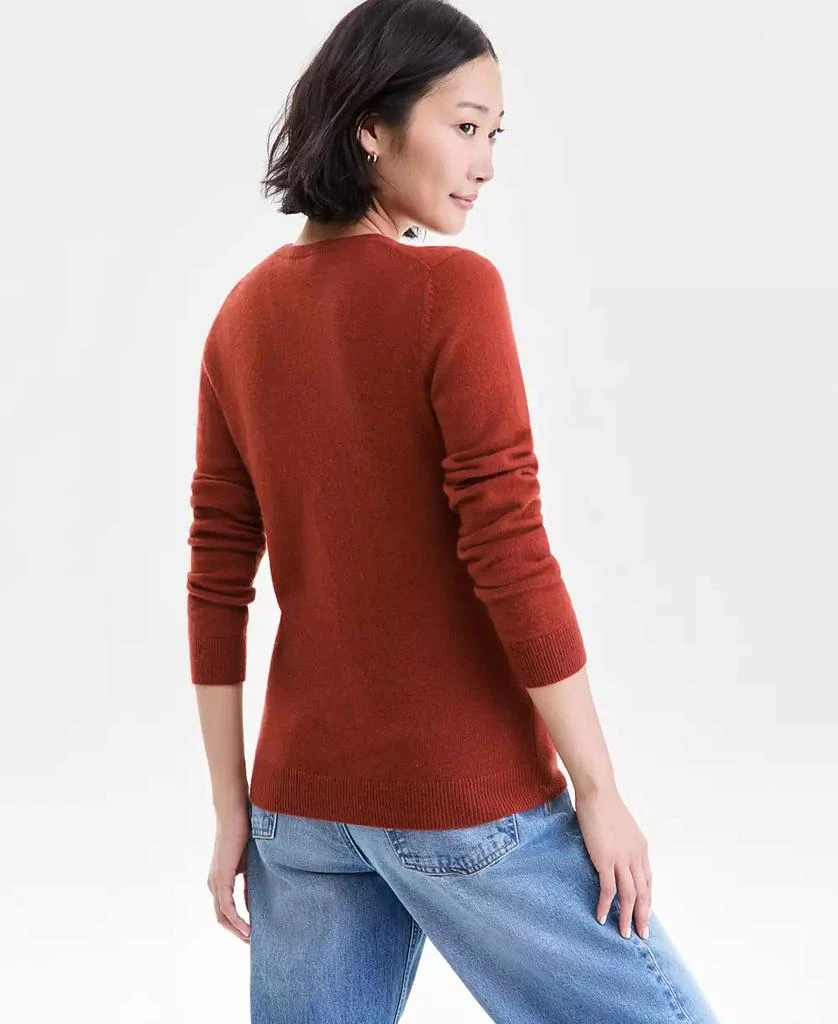 Charter Club Women's Long-Sleeve 100% Cashmere Crewneck Sweater, Macy's Exclusive 2