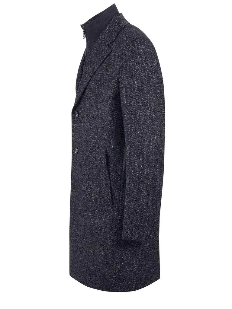 Hugo Boss Boss Hugo Boss Single Breasted Detachable-Panels Coat 3
