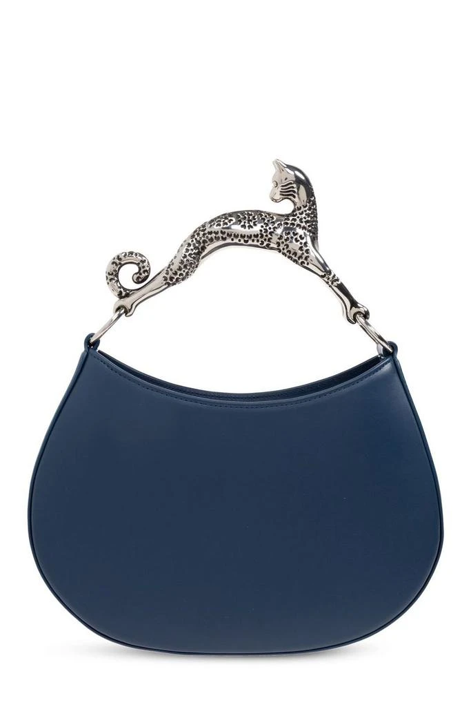 Lanvin Lanvin Embellished Handle Zipped Tote Bag 2