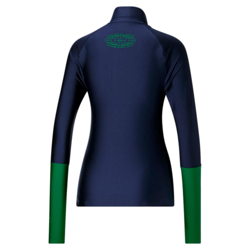 Puma Ambrose X Shot Caller Mock Neck Quarter-Zip Pullover