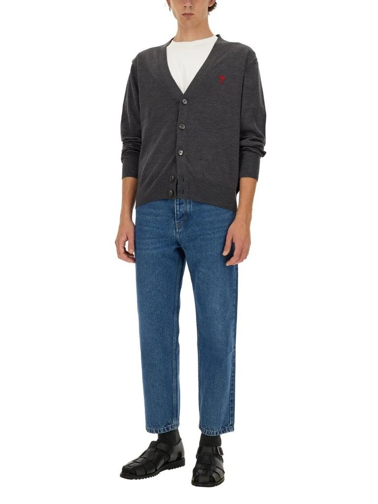 AMI Ami Paris Tapered Fit Jeans 3