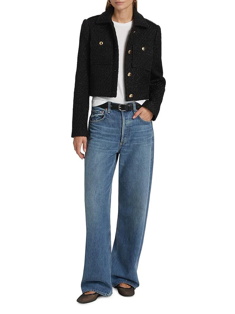 Michael Kors Metallic Tweed Wool Jacket 2