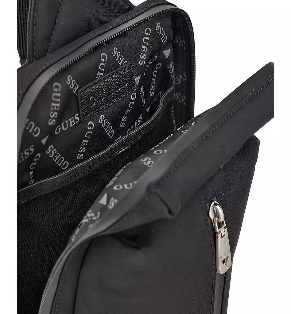 GUESS Men's Crossover Zip Logo Sling Bag 5
