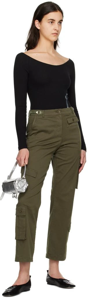 TheOpen Product Khaki Cargo Trousers 4