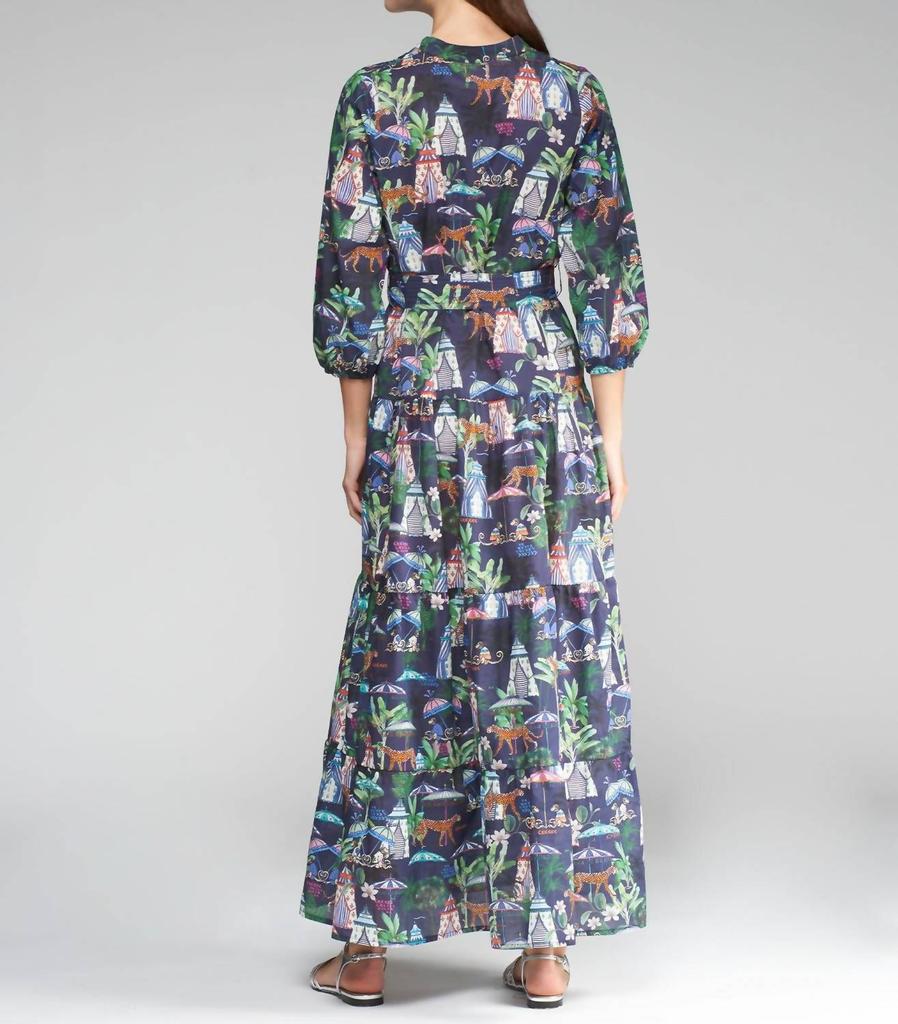 VILAGALLO Vilagallo - Marina Flora Dress