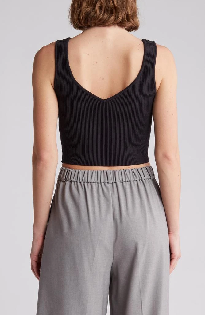 Abound Reversible Rib Crop Sweater Tank 5