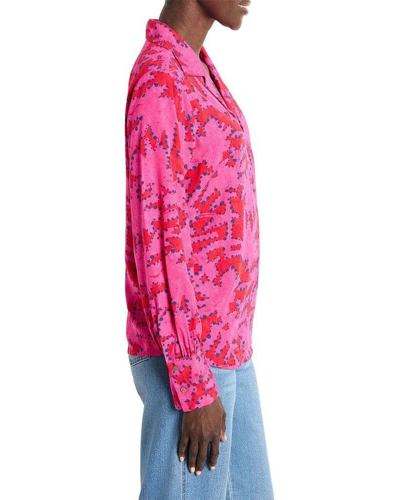 NIC+ZOE Clashy Petals Poet Blouse 4